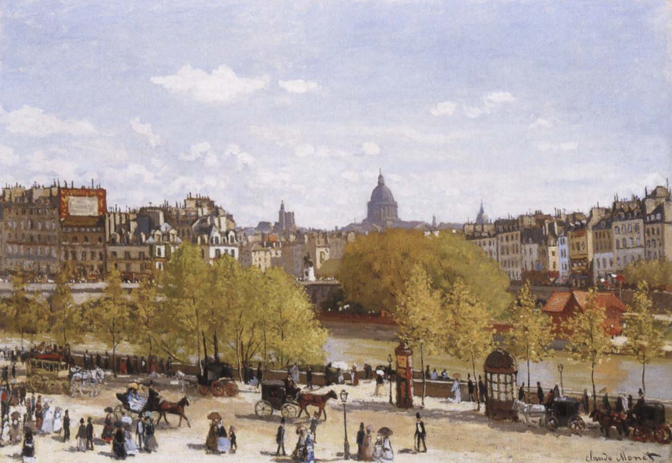 Edouard Manet Quai du Louvre